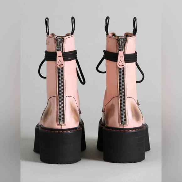 R13 Double Stack Boot - pink. Size 8 IT 38 - Picture 2 of 9